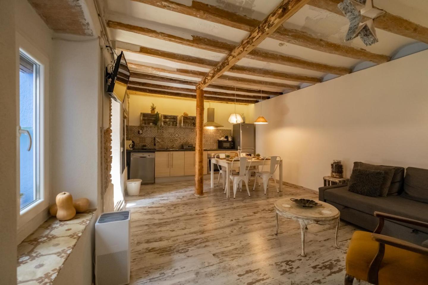 Apartamento En El Corazon De Tarragona. Planta Baja Con Patio. מראה חיצוני תמונה