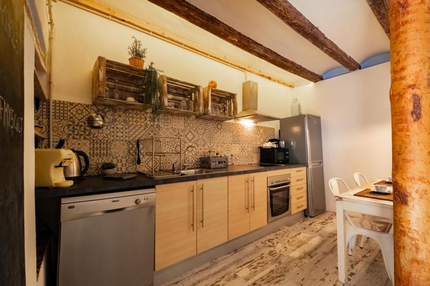 Apartamento En El Corazon De Tarragona. Planta Baja Con Patio. מראה חיצוני תמונה