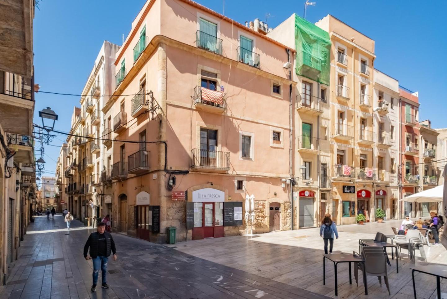 Apartamento En El Corazon De Tarragona. Planta Baja Con Patio. מראה חיצוני תמונה