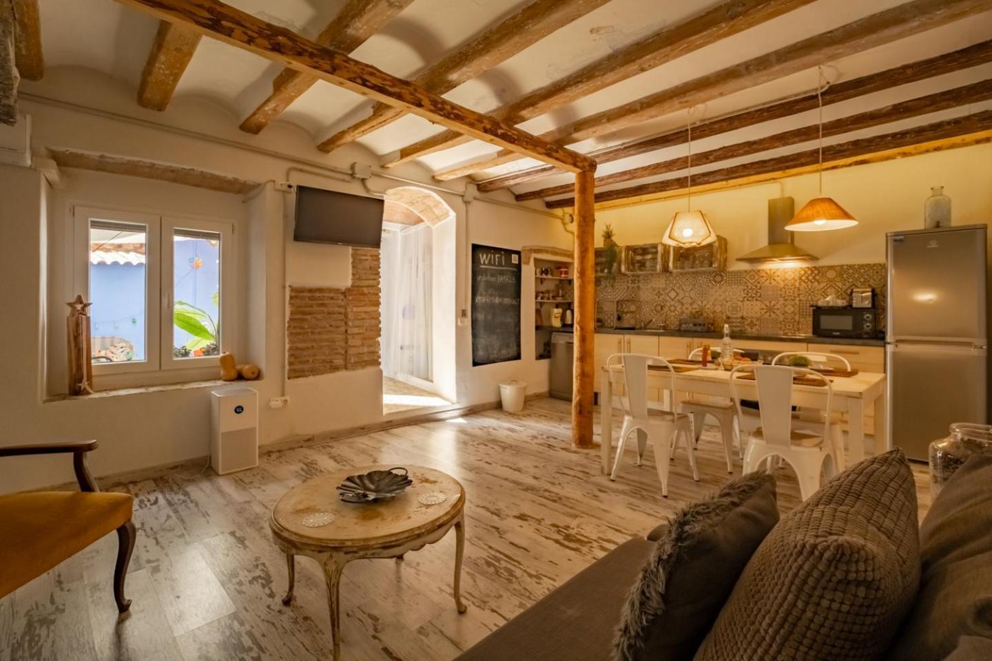 Apartamento En El Corazon De Tarragona. Planta Baja Con Patio. מראה חיצוני תמונה