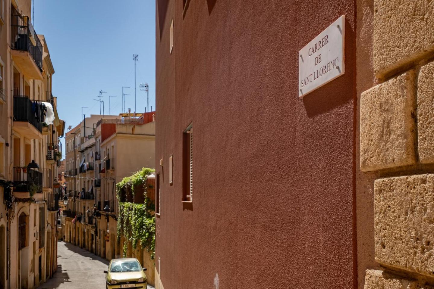 Apartamento En El Corazon De Tarragona. Planta Baja Con Patio. מראה חיצוני תמונה