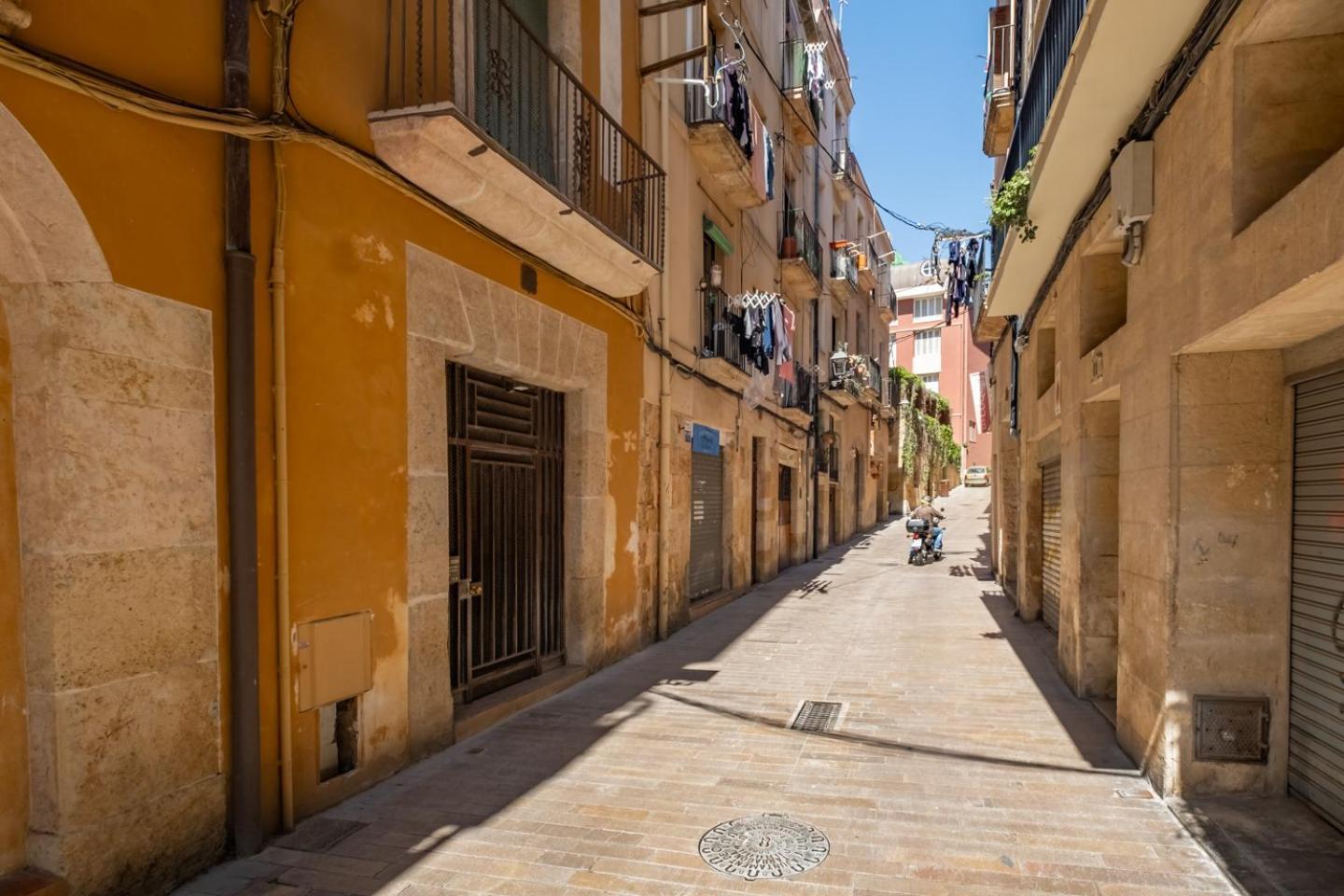 Apartamento En El Corazon De Tarragona. Planta Baja Con Patio. מראה חיצוני תמונה